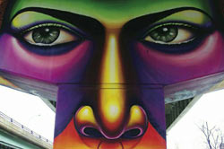 Live Art Festival, by Mural Routes and StART at Underpass Park.
